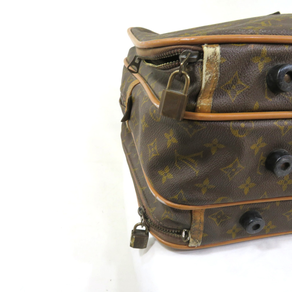 Louis Vuitton Monogram Suitcase Bag Saks Fifth Avenue Vintage W/ COA - Picture 10 of 14